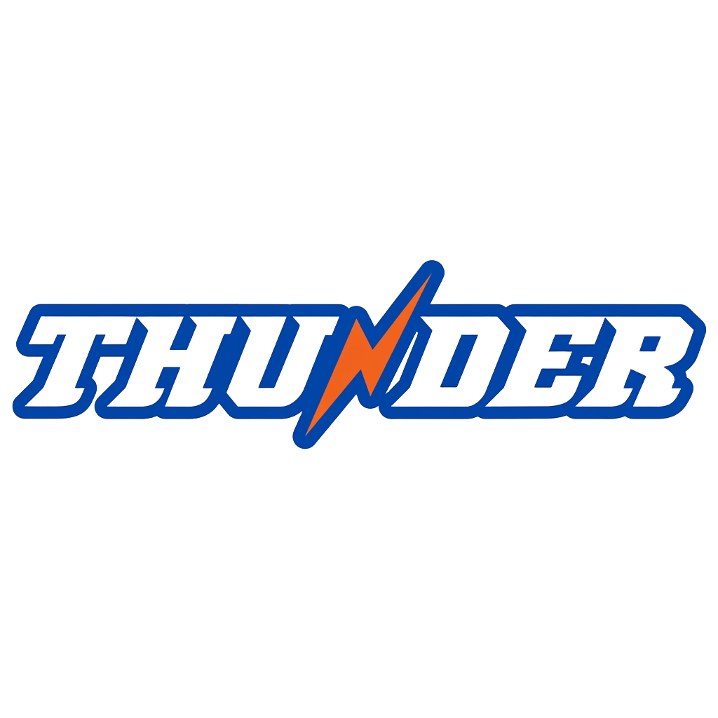 Thunder Blue Lacrosse, Attackman logo